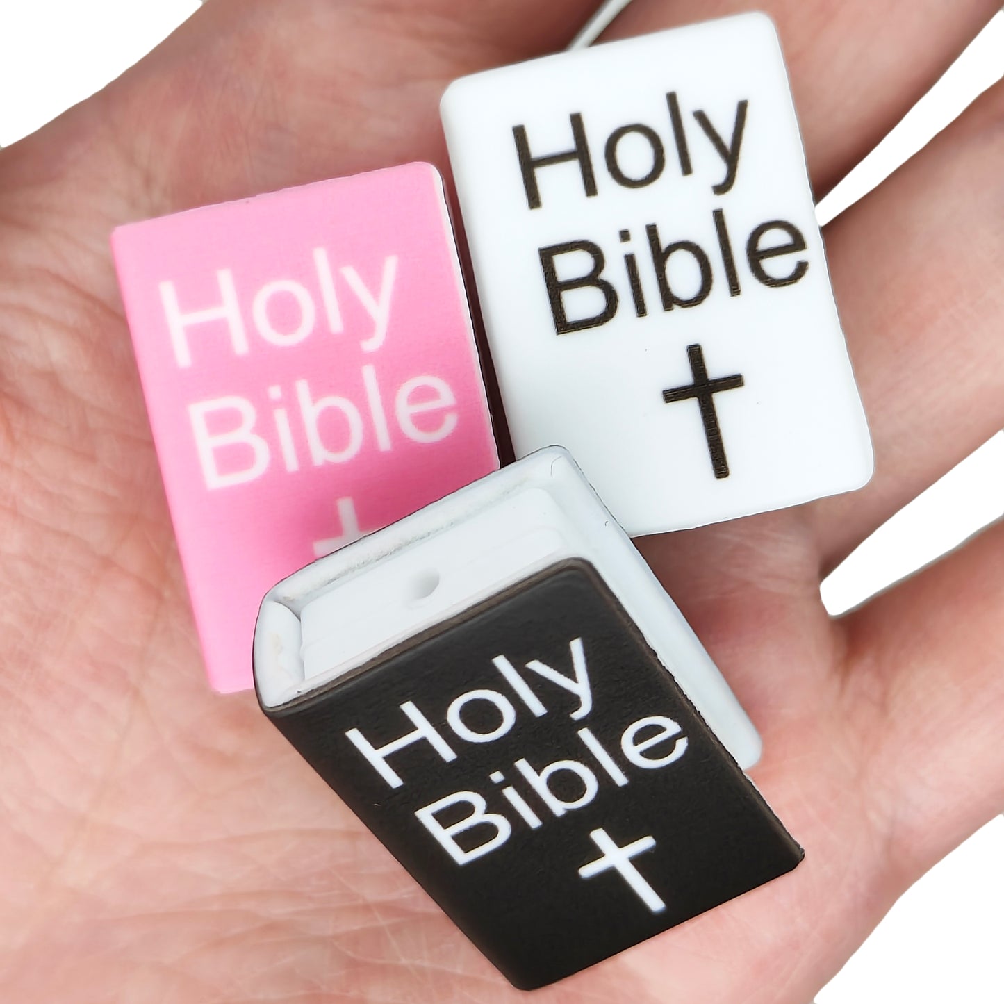 3D Holy Bible Religious Book Focal