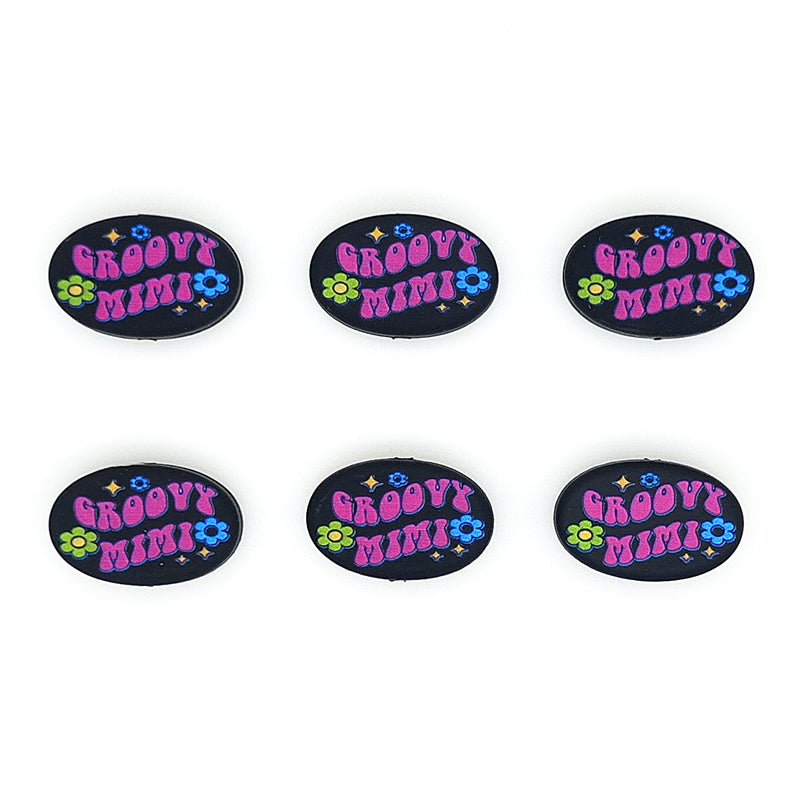 Groovy Good Vibes Pinback Button Set - 3 Pack