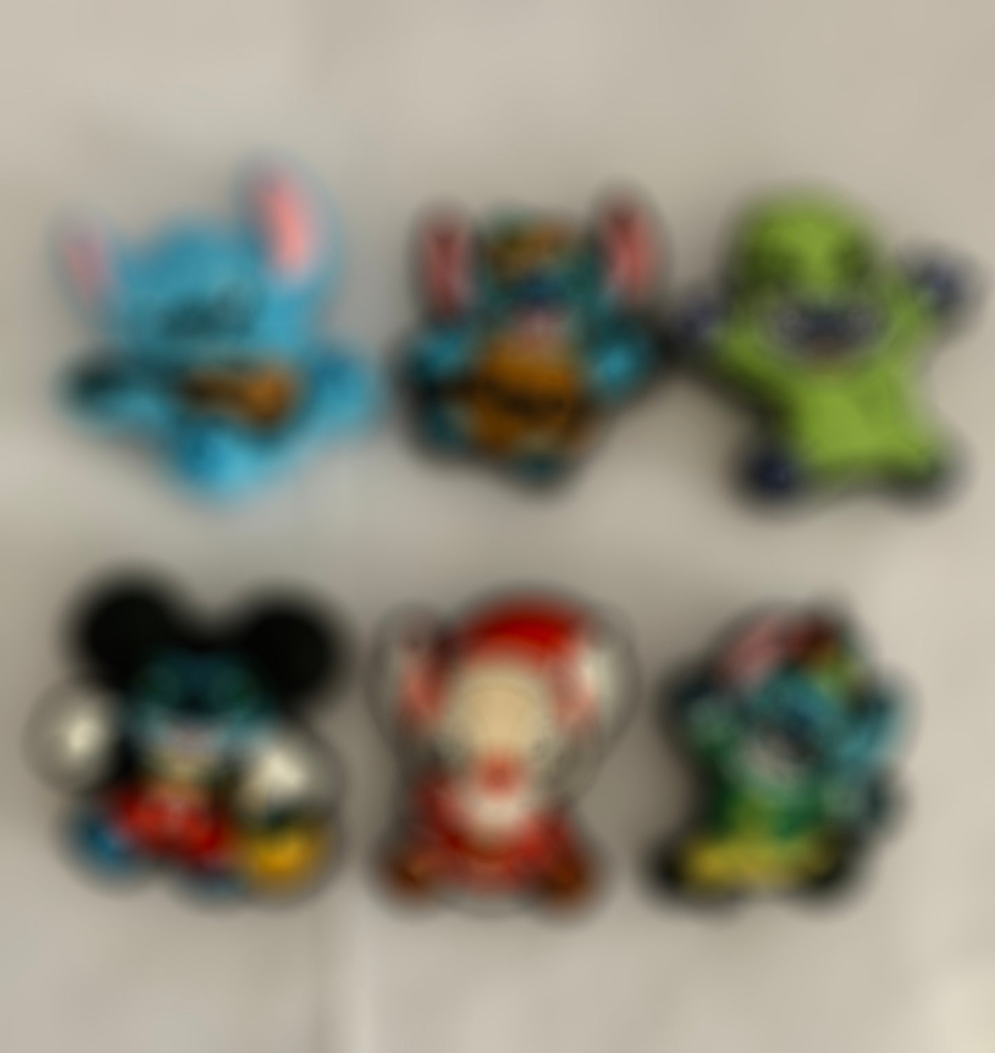 6Pcs/Lot Assorted Stitc Focal Beads