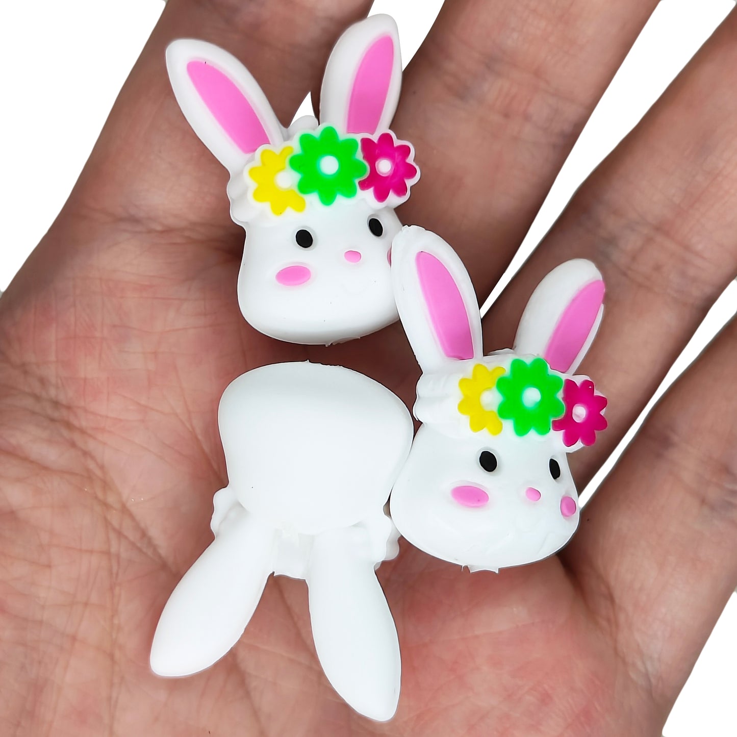 3D Easter Bunny Flower Focal