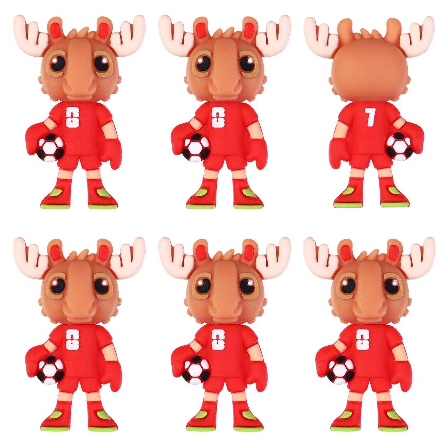 3D World Cup Mascot Moose Focal