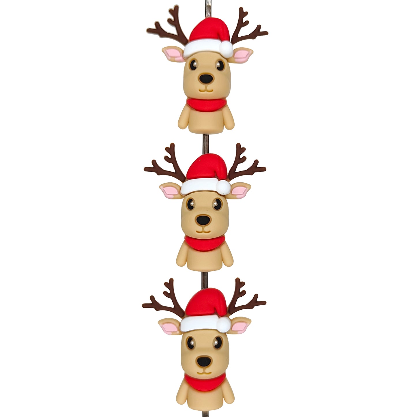 3D Christmas Reindeer Focal