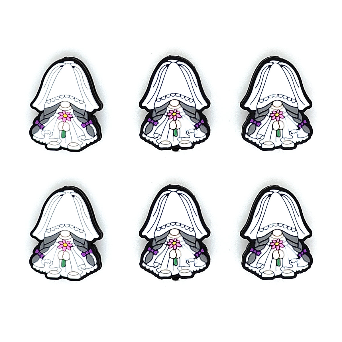 Wedding Bride Gnome Focal