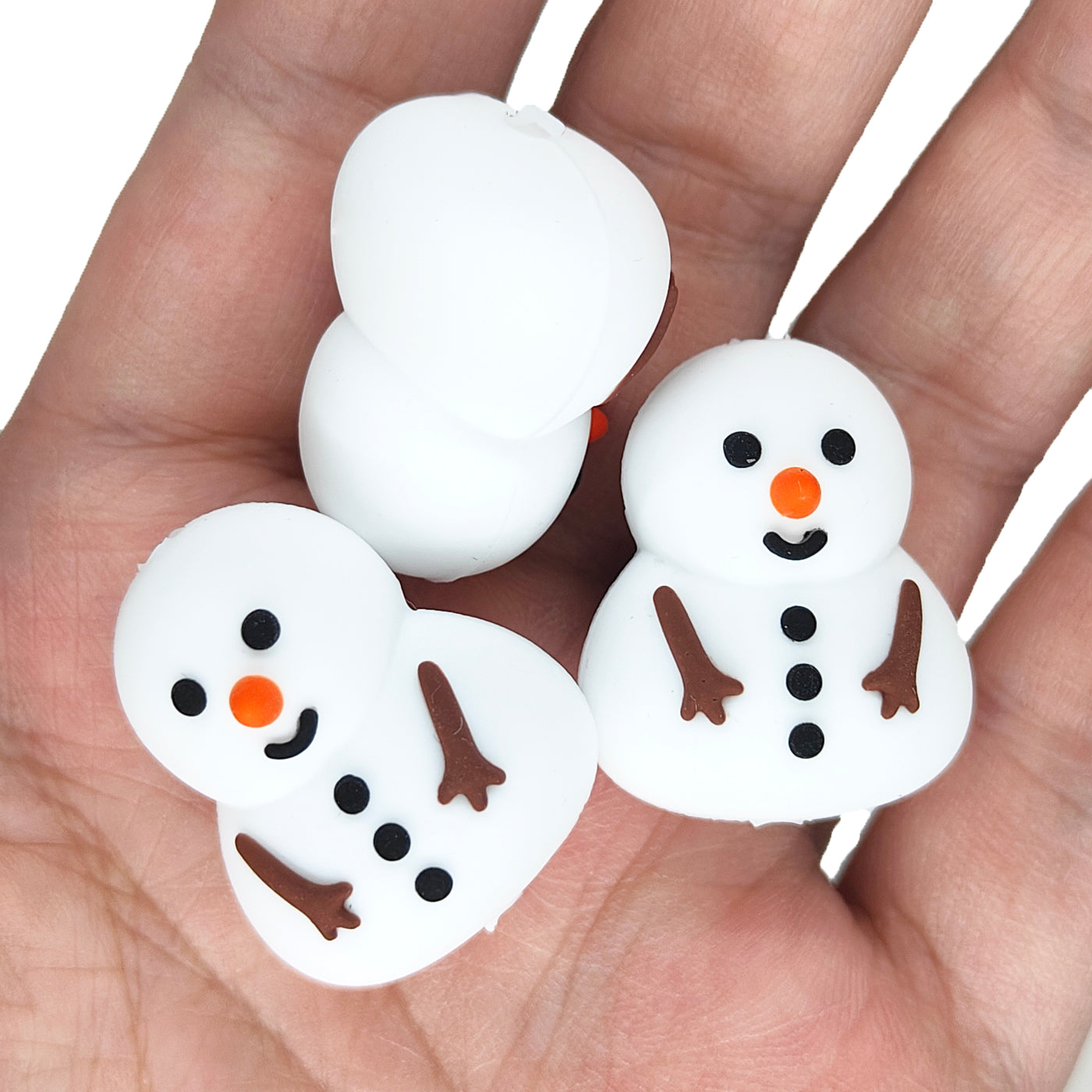 3D Snowman Focal