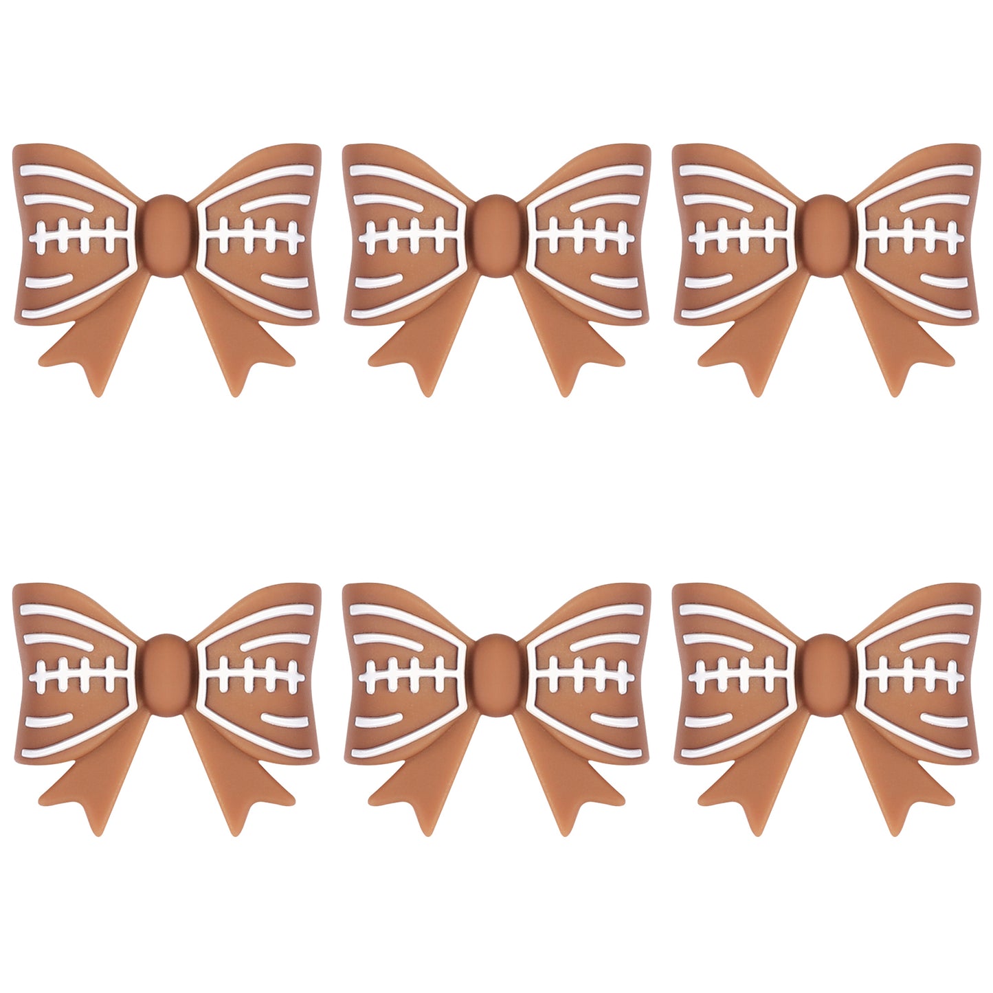 3D Bowknot USA Football Focal