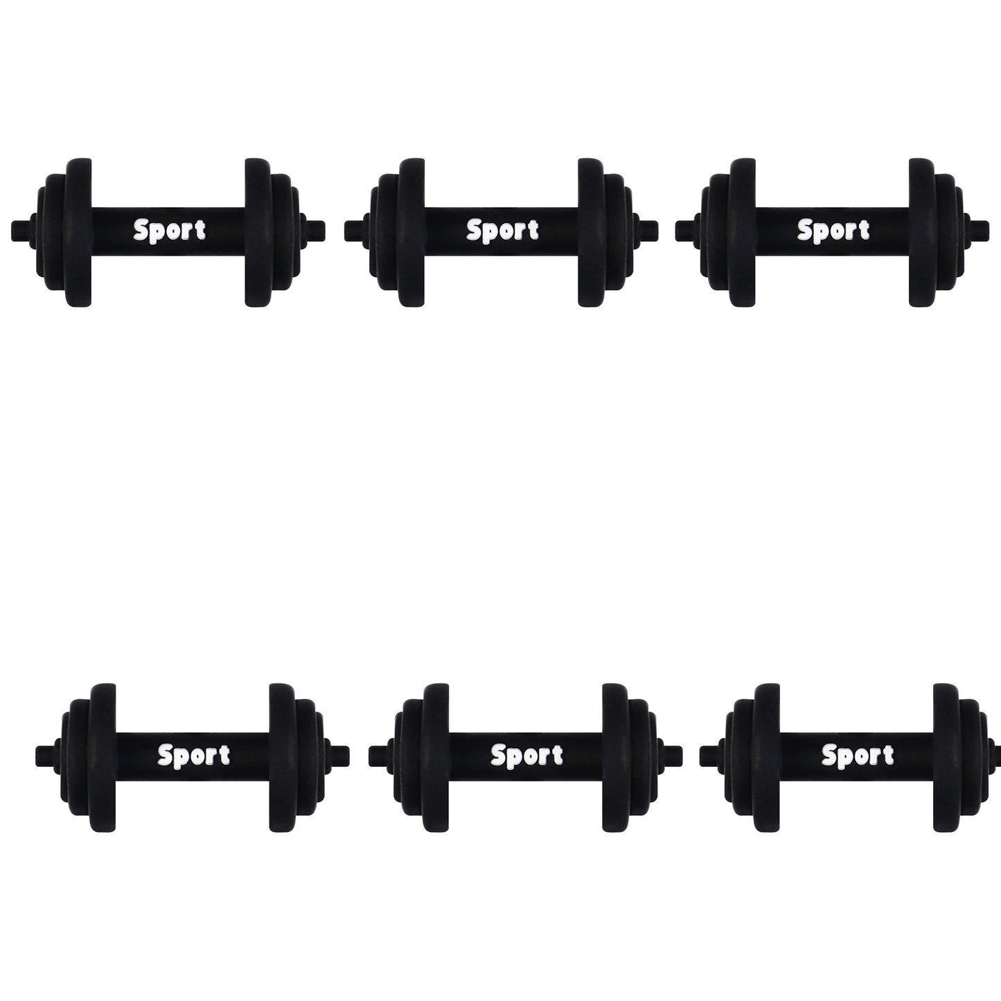 3D Dumbbell Focal
