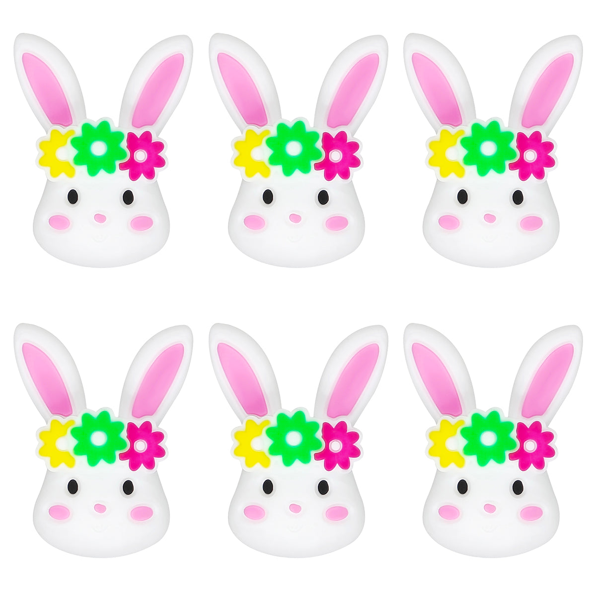 3D Easter Bunny Flower Focal