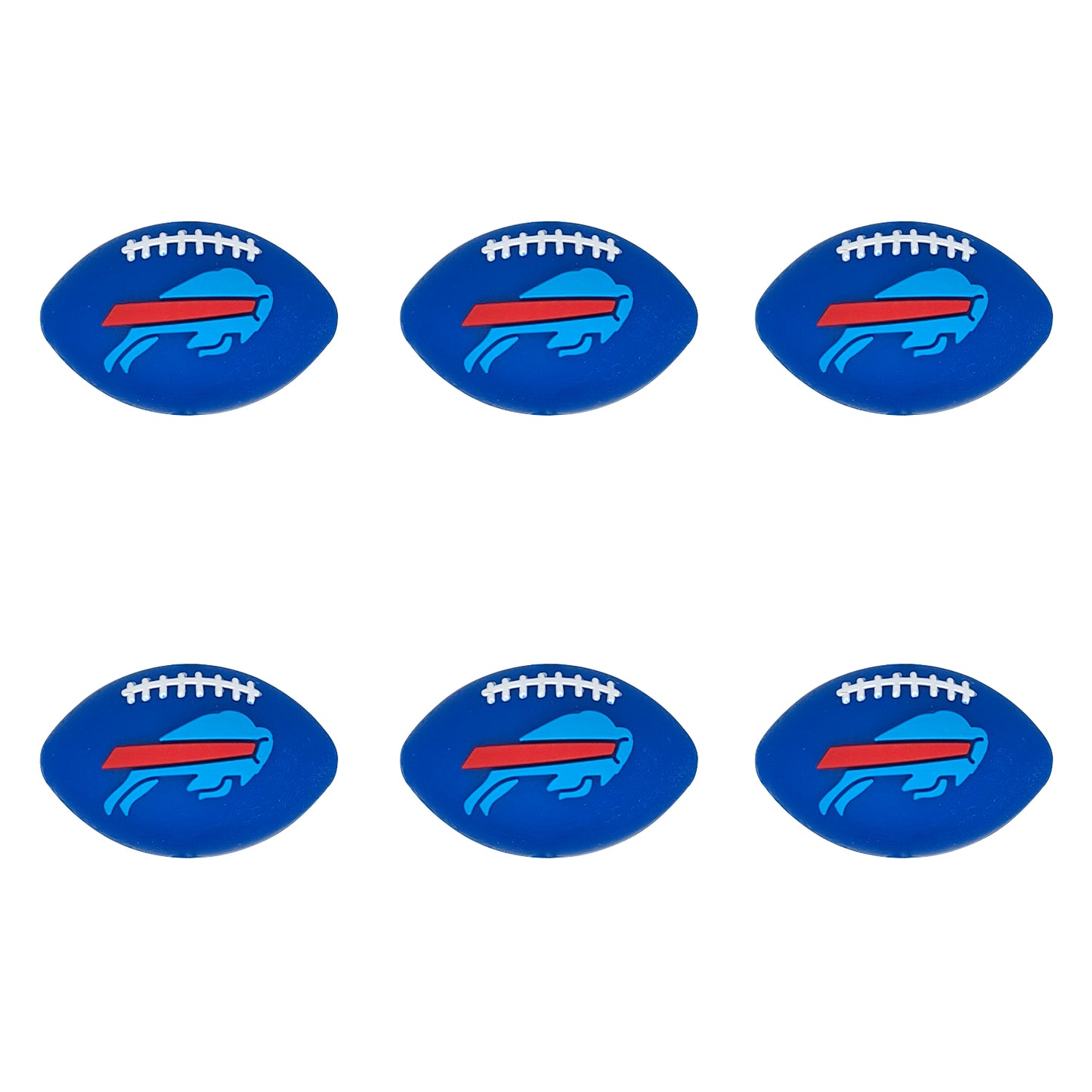 3D Football Team Focal Beads