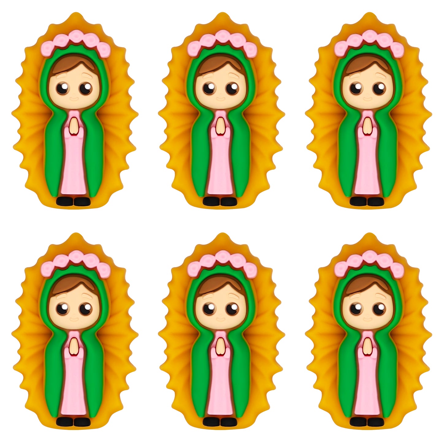 3D Lady of Guadalupe Religious Focal