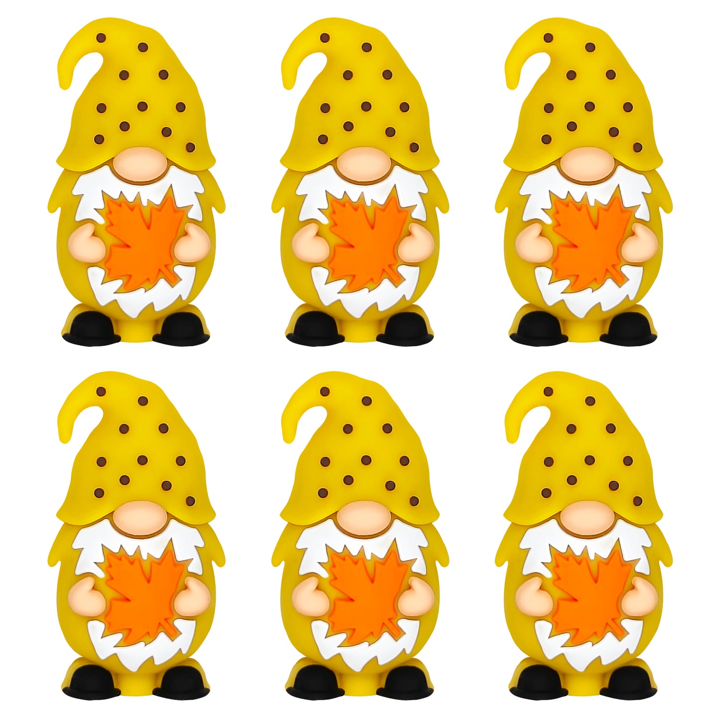 3D Leaf Gnome Thanksgiving Focal