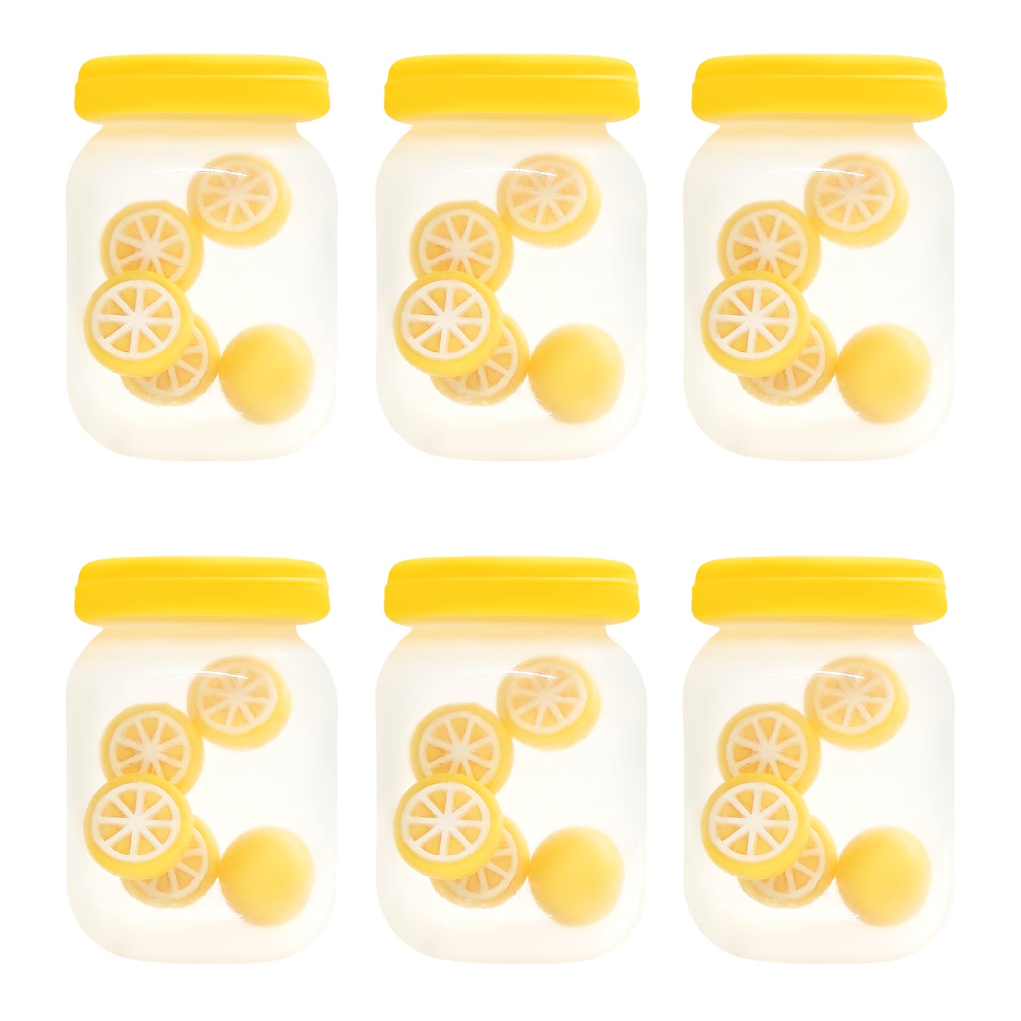 3D Lemon Jar Focal