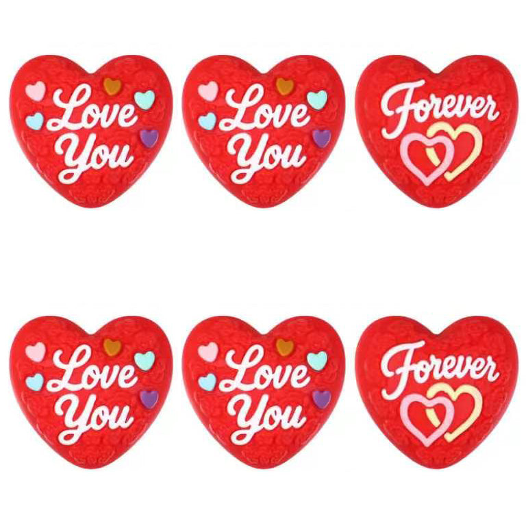 3D Love You Heart Focal