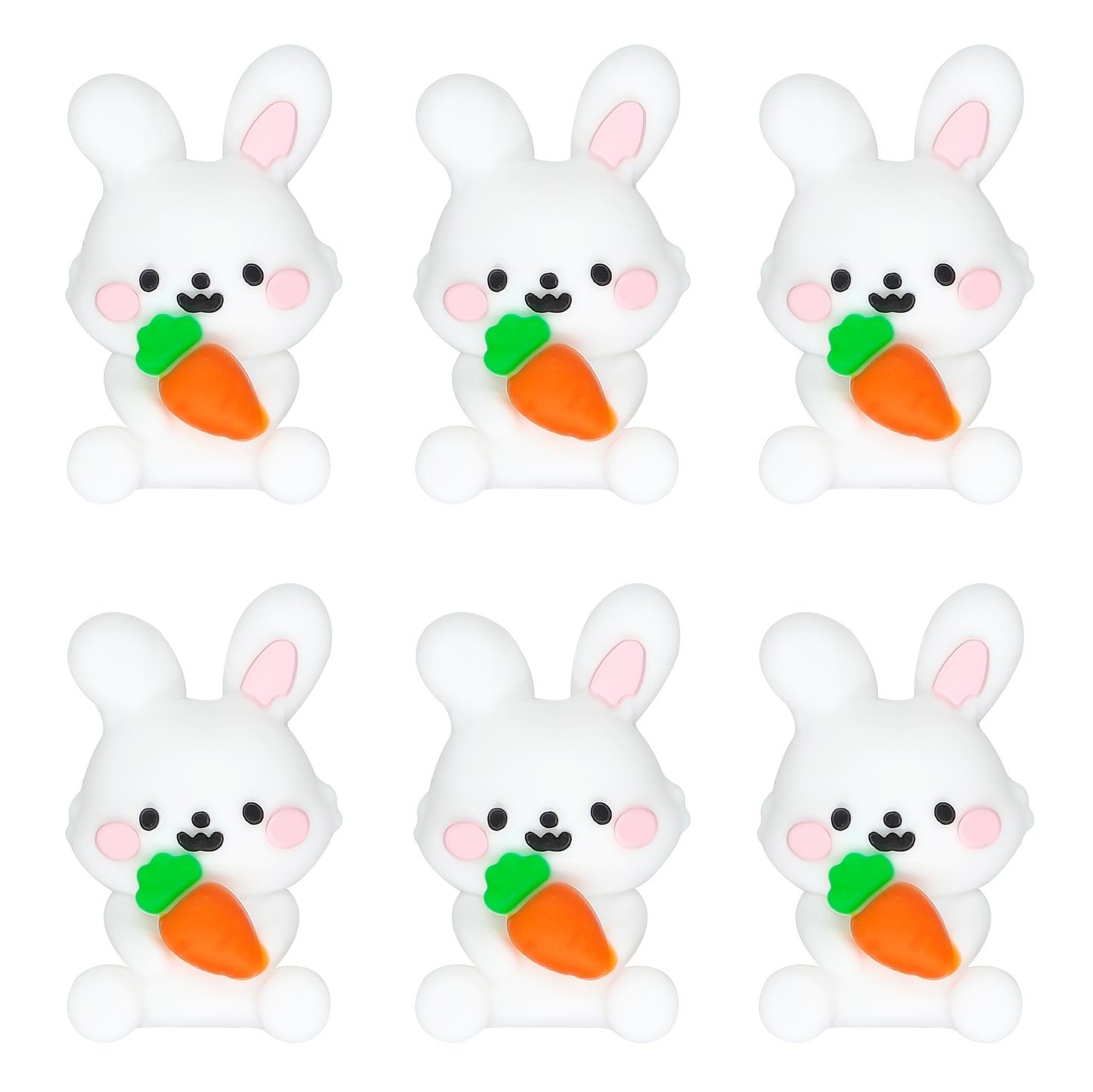 3D Rabbit Carrot Focal