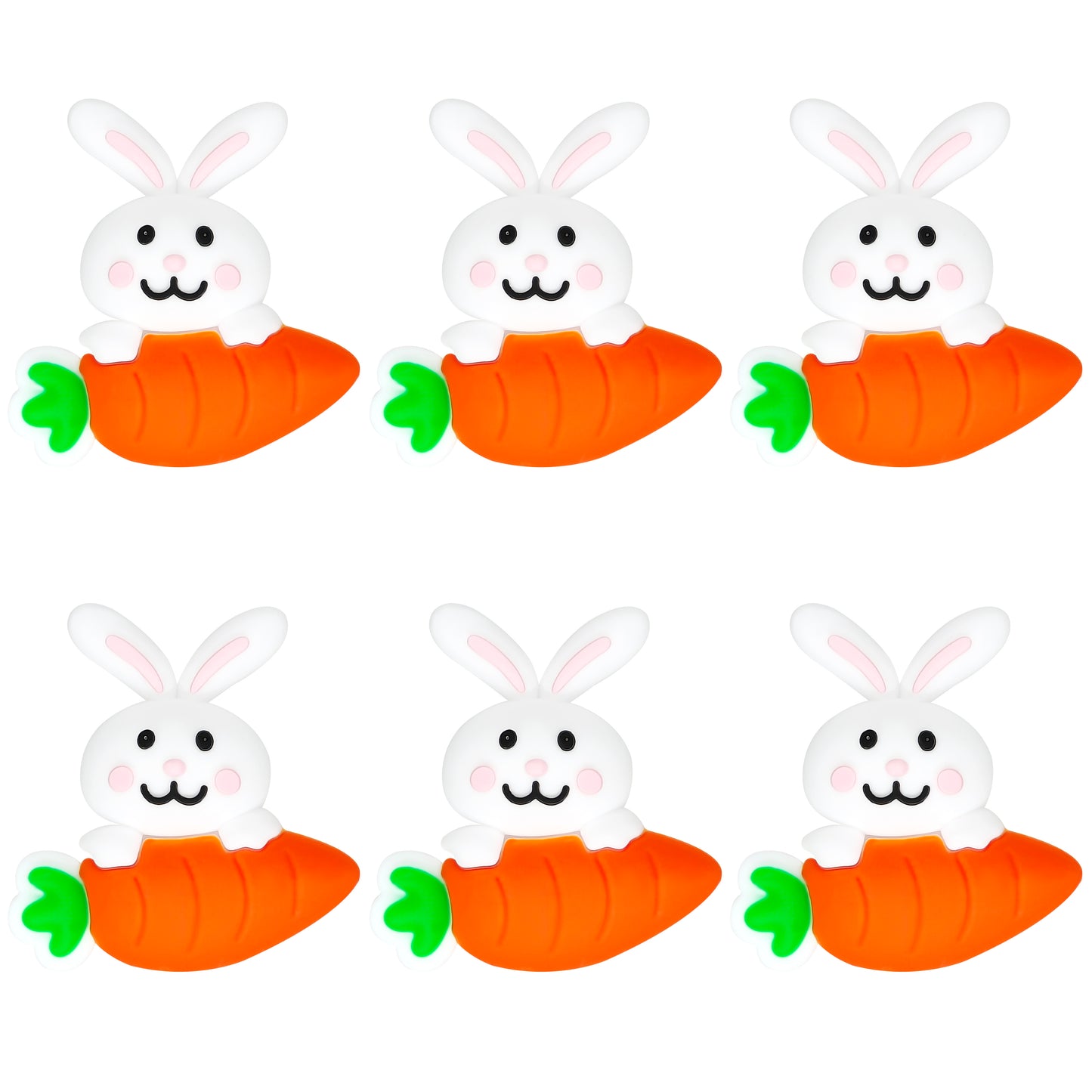 3D Rabbit Carrot Focal