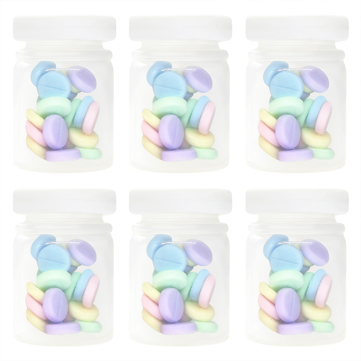 3D Tablets Jar Focal