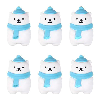 3D White Bear Winter Focal