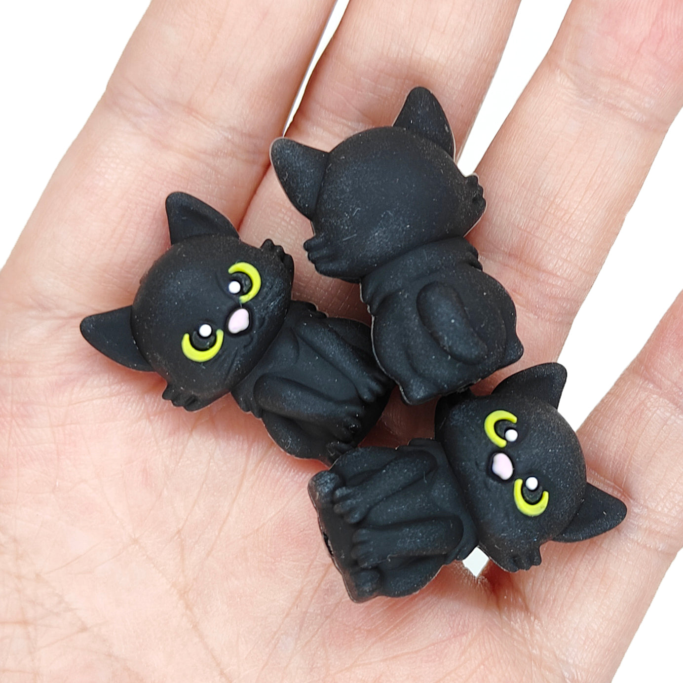 New Black 3D Cat Focal