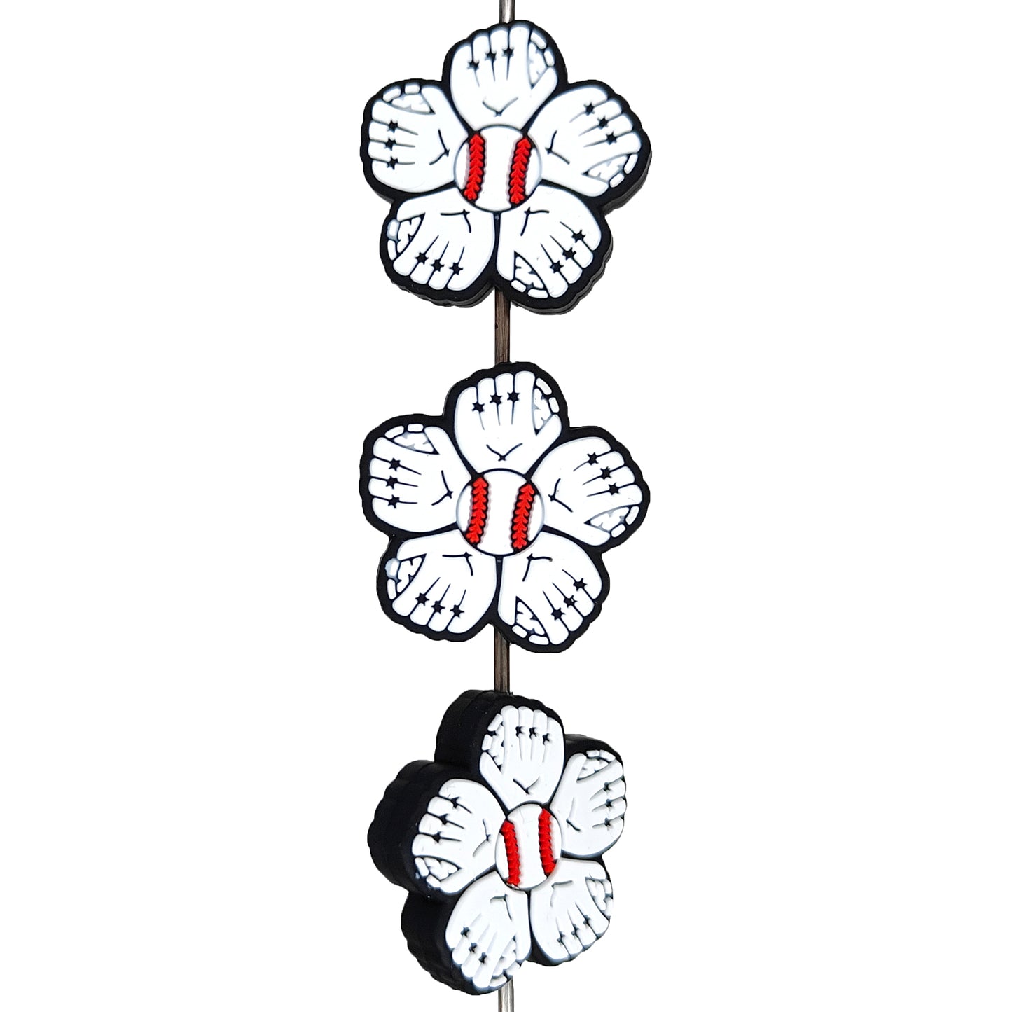 Baseball Mitt Flower Focal