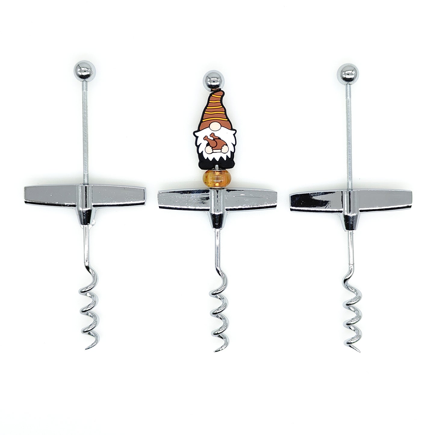 Beadable Wine Corkscrew- Add Your Charm
