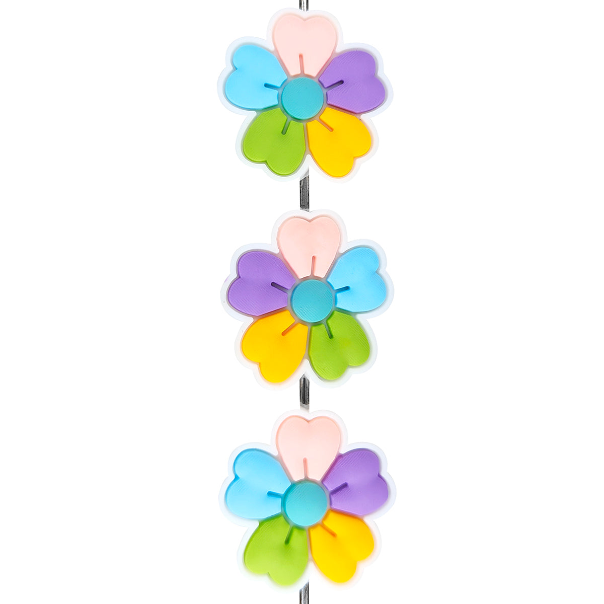 Colored Flower Focal