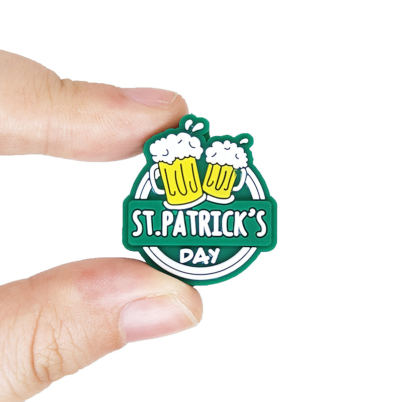 St. Patrick’s Day Focal Silicone Beads