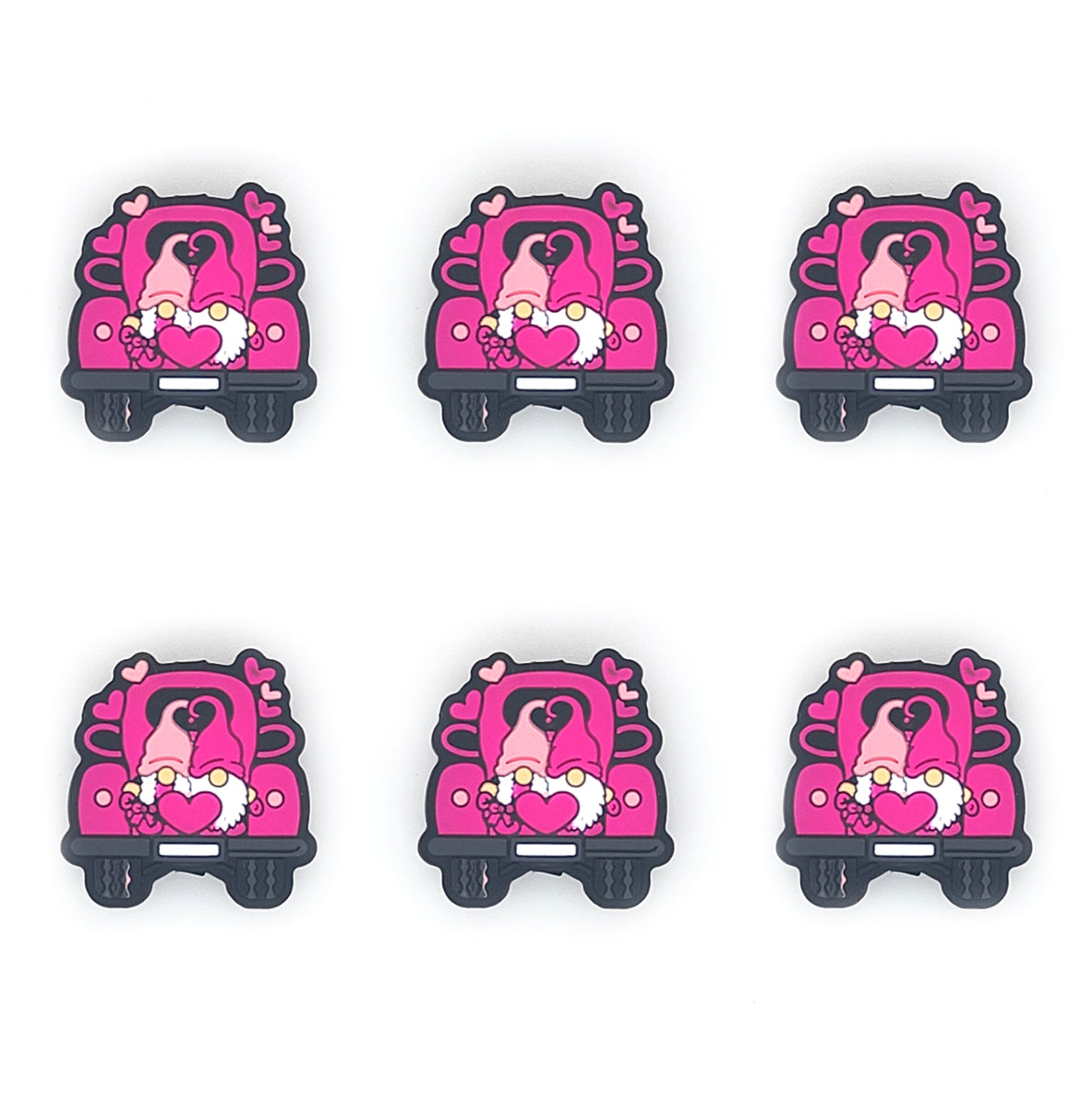 Valentine Love Gnome In Truck Focal