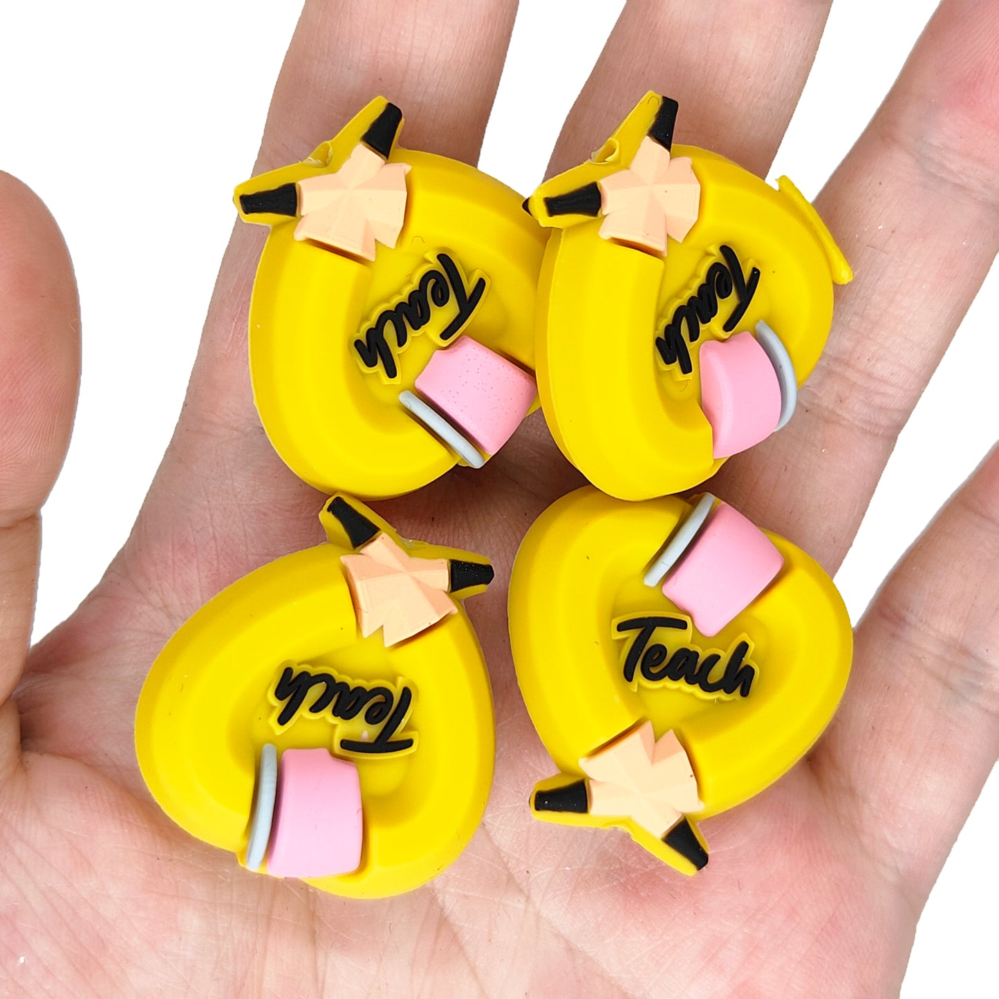 Teach Pencil Heart Focal