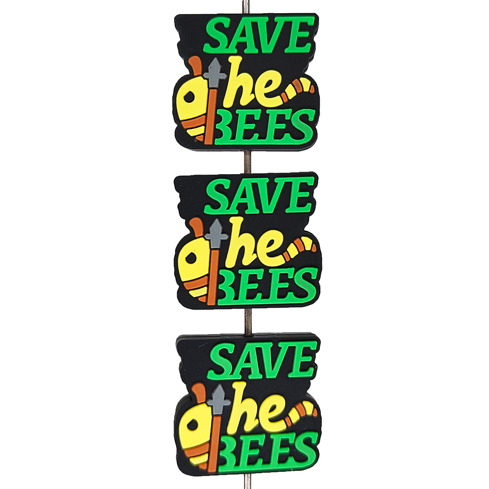 Glow In Dark Save Bees Focal