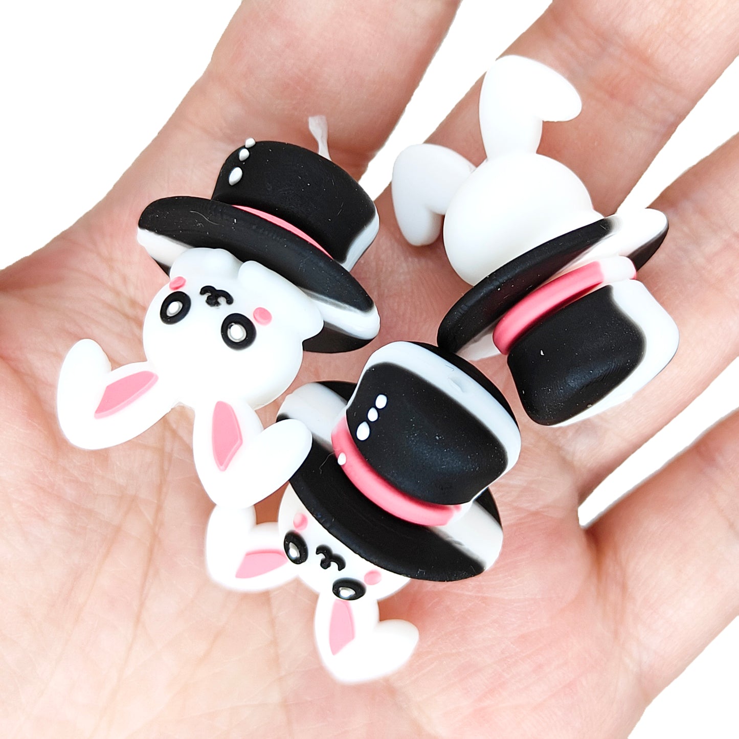 3D Rabbit In Magic Hat Focal