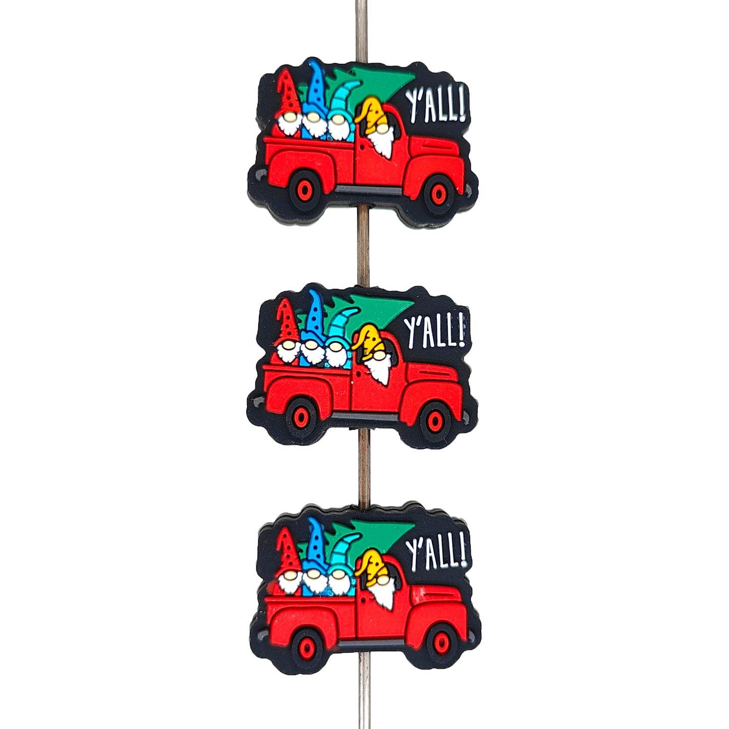 Christmas Gnome Truck Focal