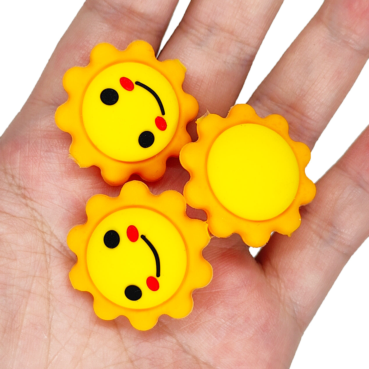 3D Smiling Sun Focal