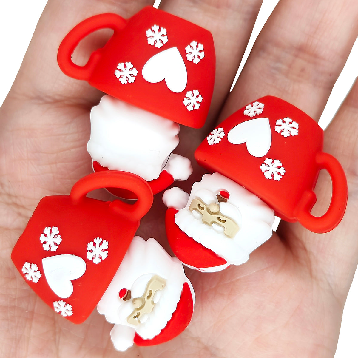 3D Santa Mug Cup Focal