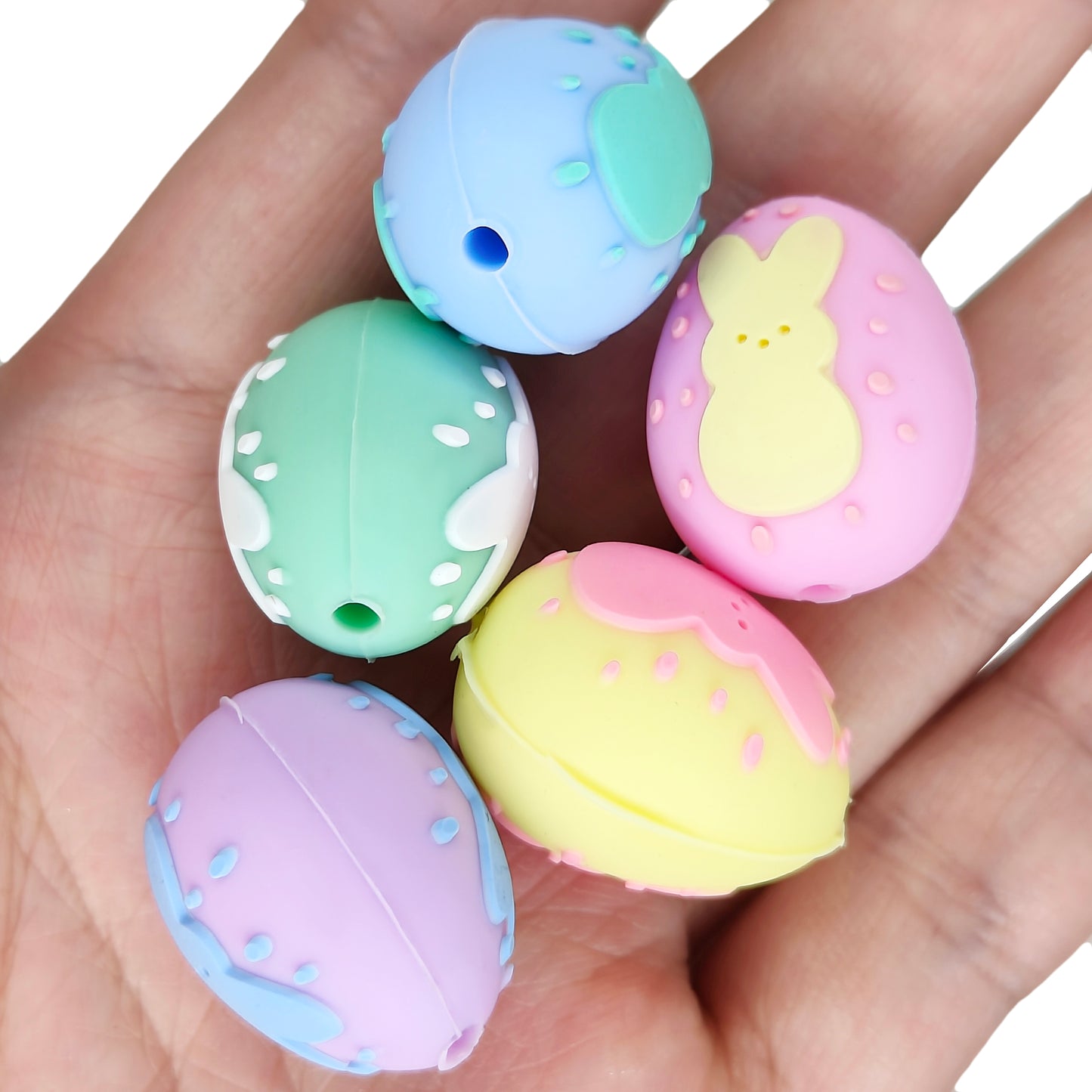 3D Easter Rabbit Egg Focal Assorted Color
