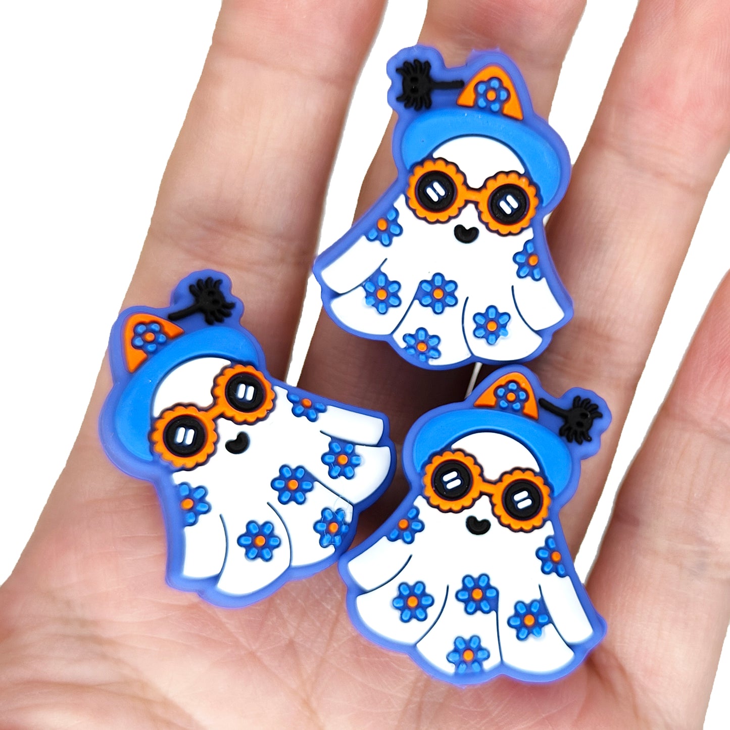 Floral Ghost Witch Focal