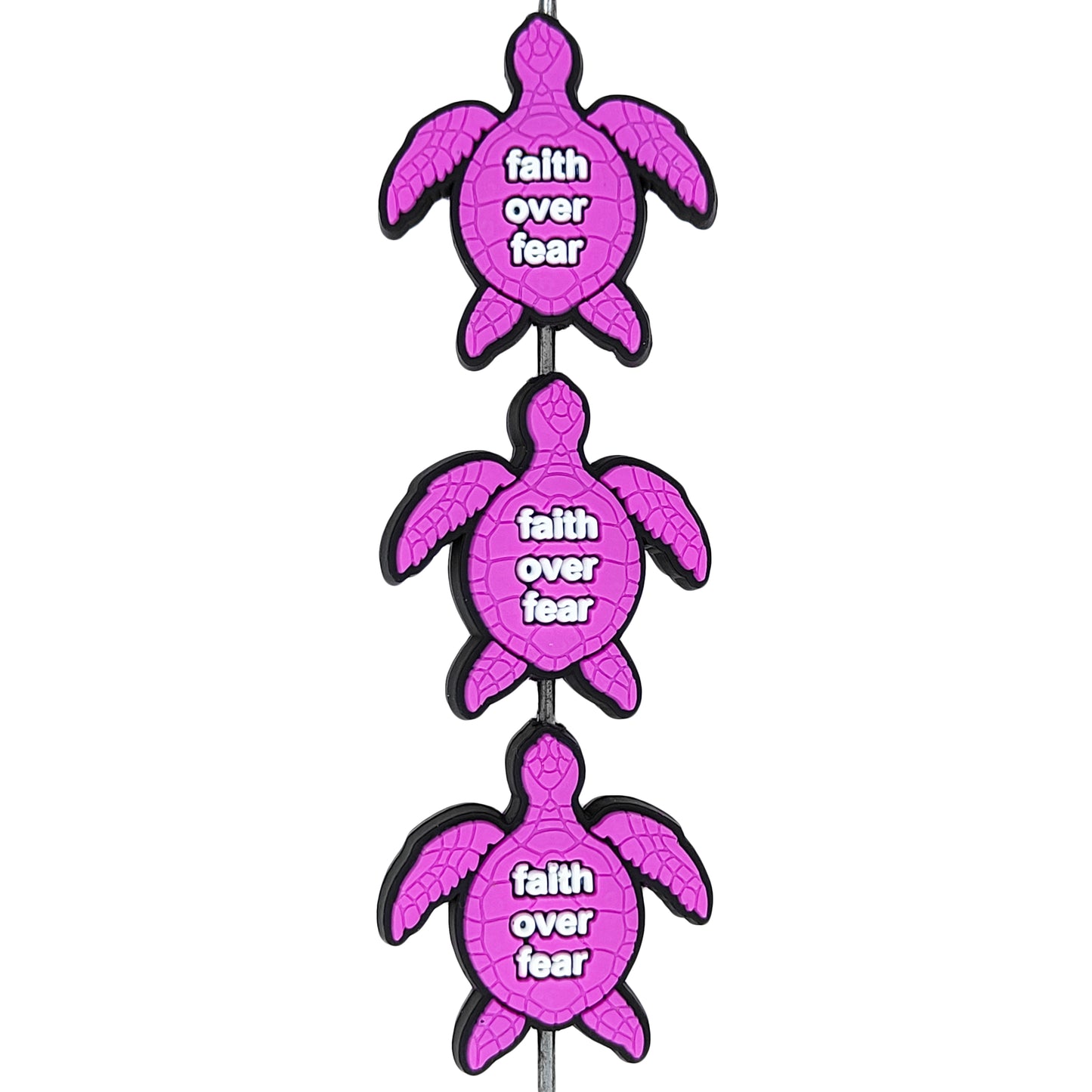 Faith Over Fear Turtle Focal