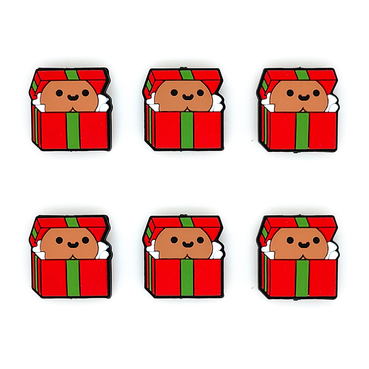 Naughty Christmas Gift Box Focal