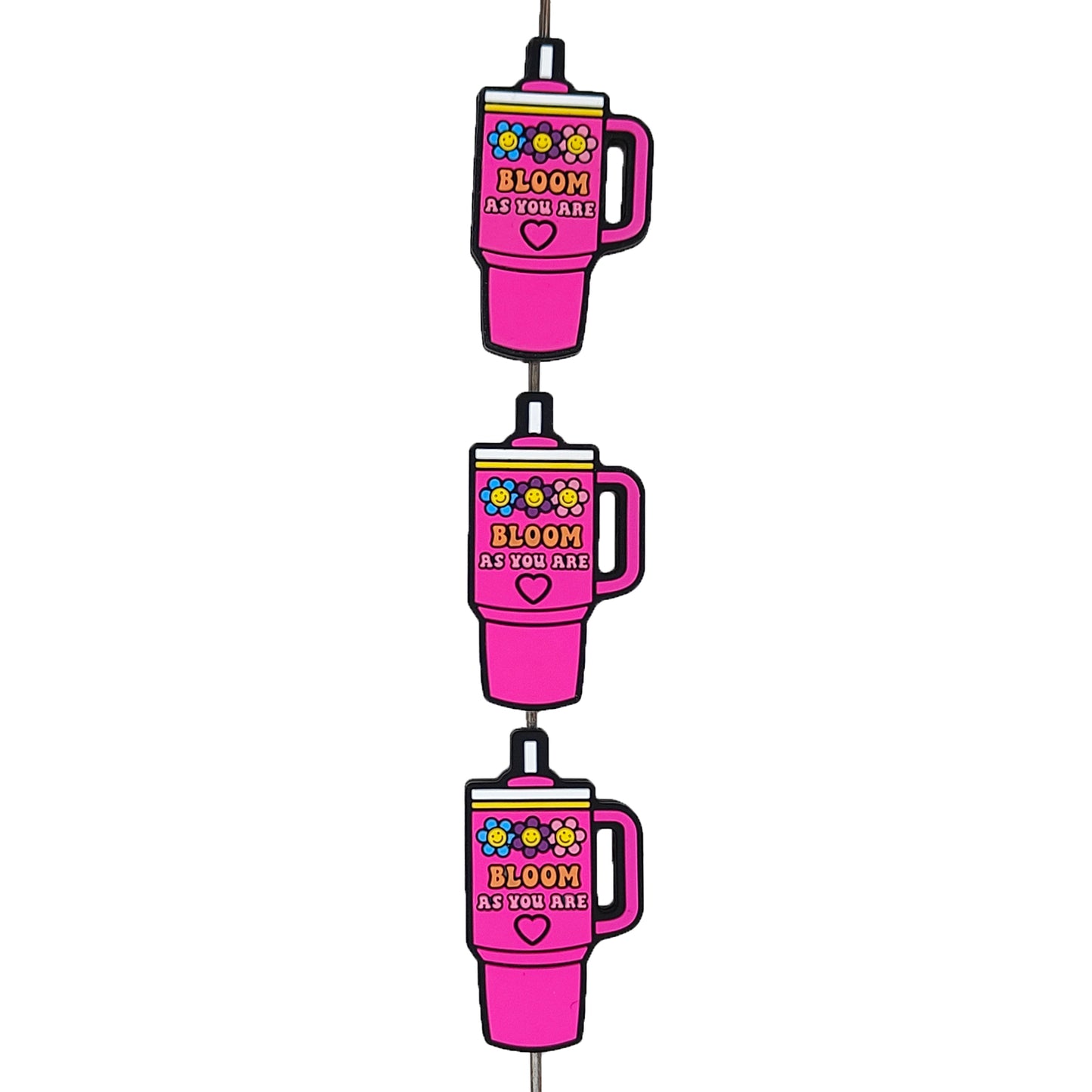 Bloom As You Are Love Tumbler Cup Focal