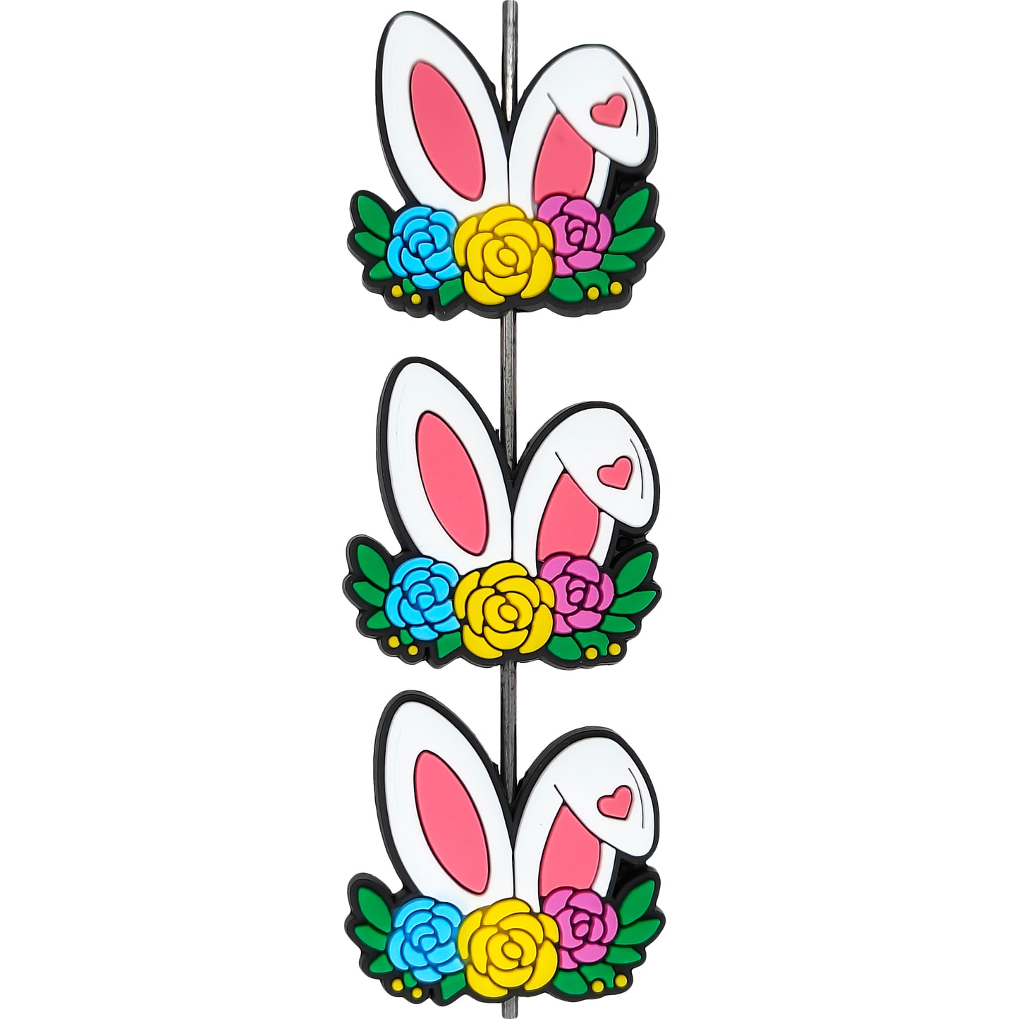 Rabbit Ears with Flower Focal