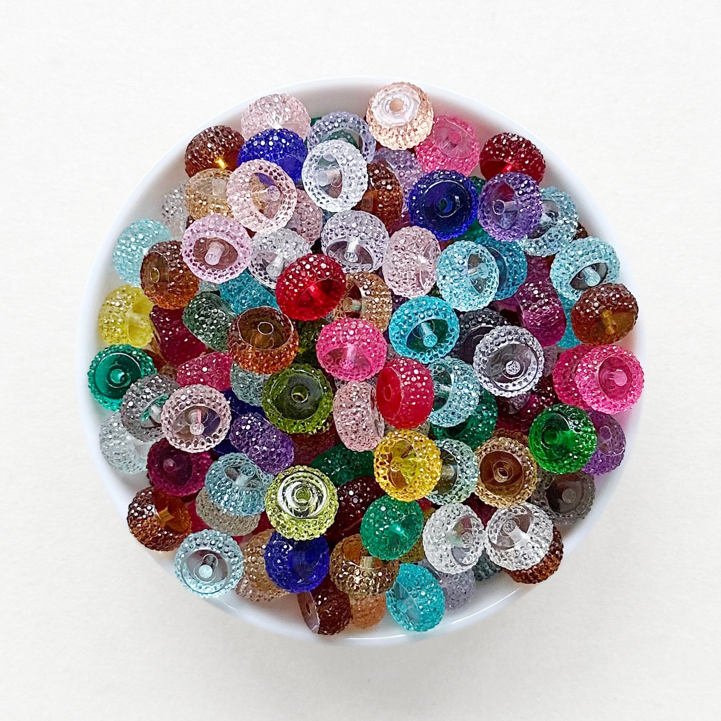 50Pcs/Lot 12*7mm Spacer Beads,Resin Beads