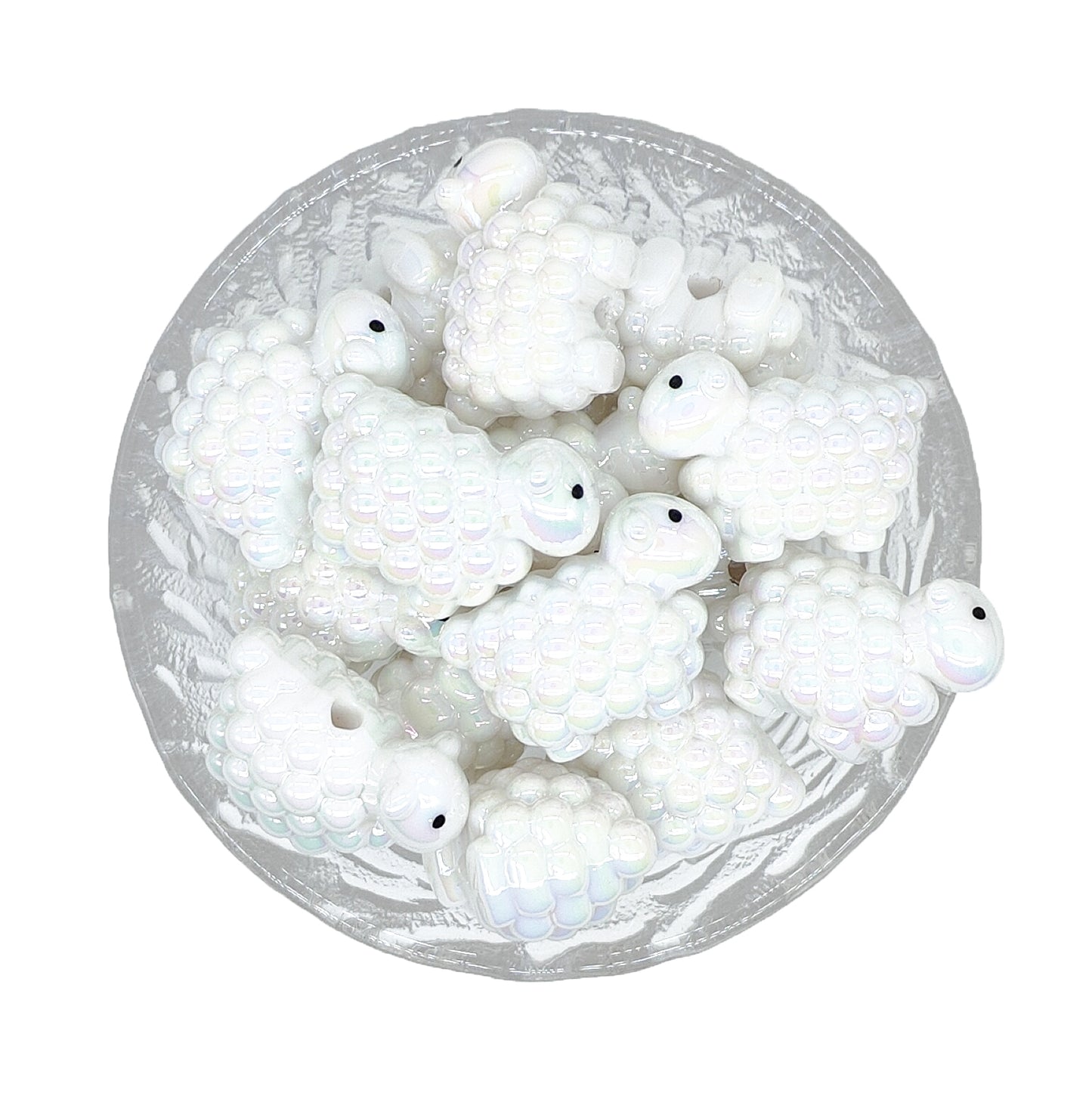 Sheep Focal Acrylic Beads