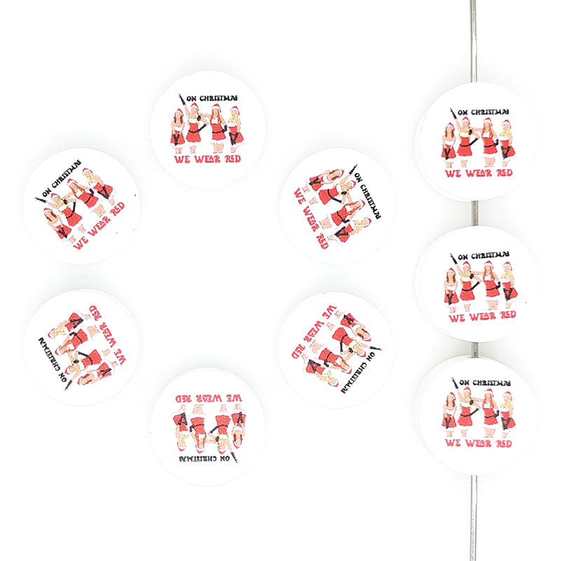 Christmas Girl Print Focal