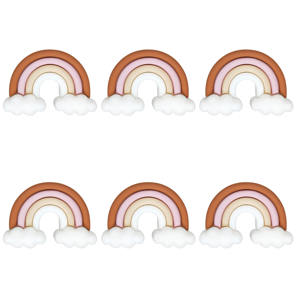 3D Rainbow Boho Focal