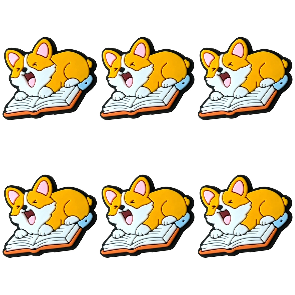Corgi Reading Focal