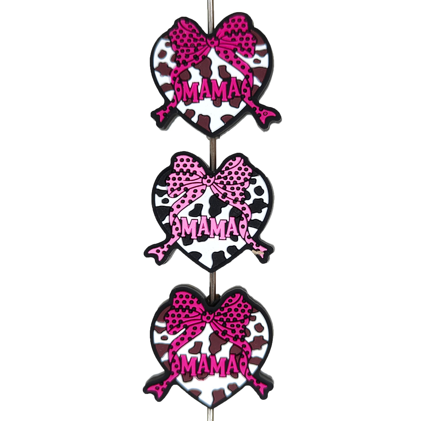 Bowknot Cow Western Mama Focal