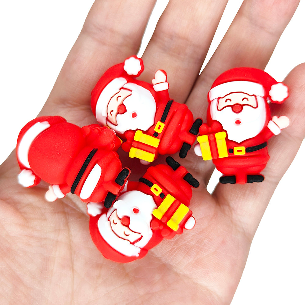 3D Santa with Gift Focal