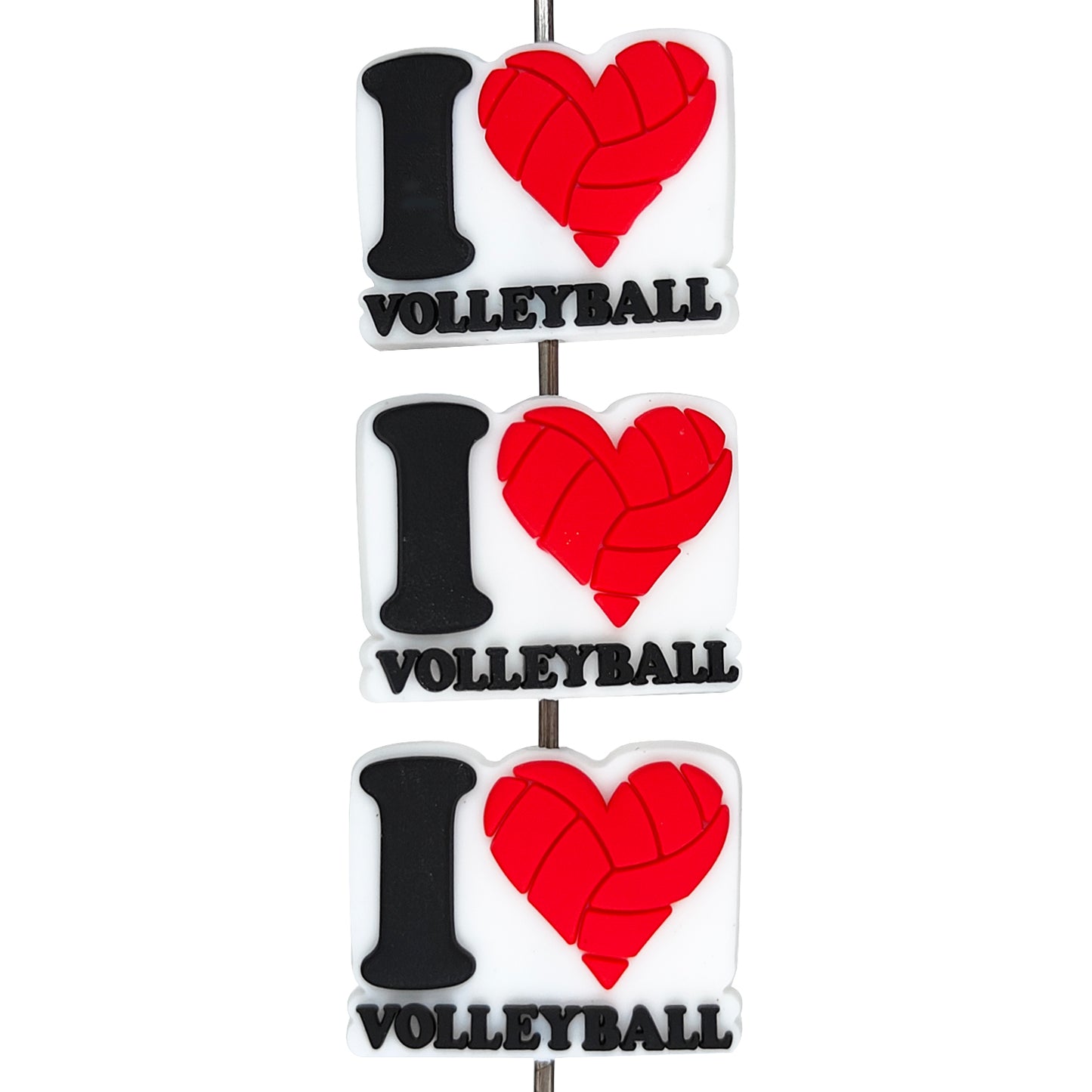 I Love Volleyball Focal