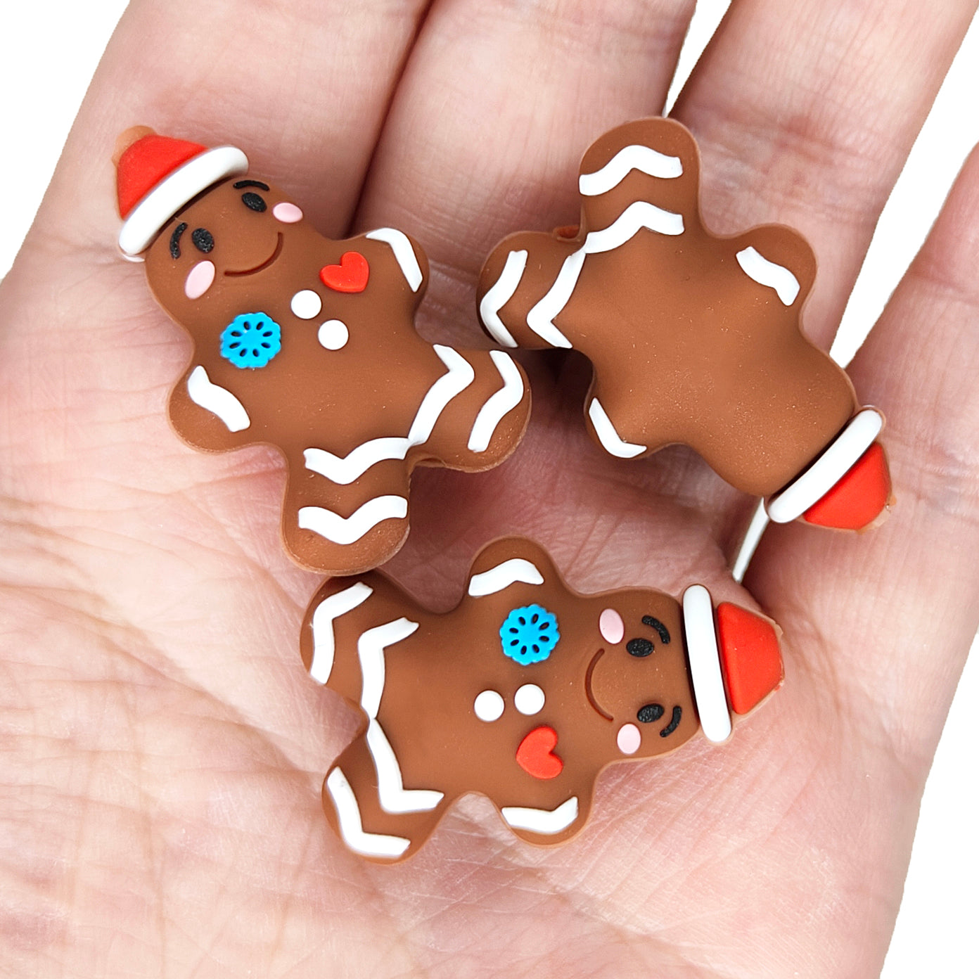 Christmas 3D Gingerbread Man Focal