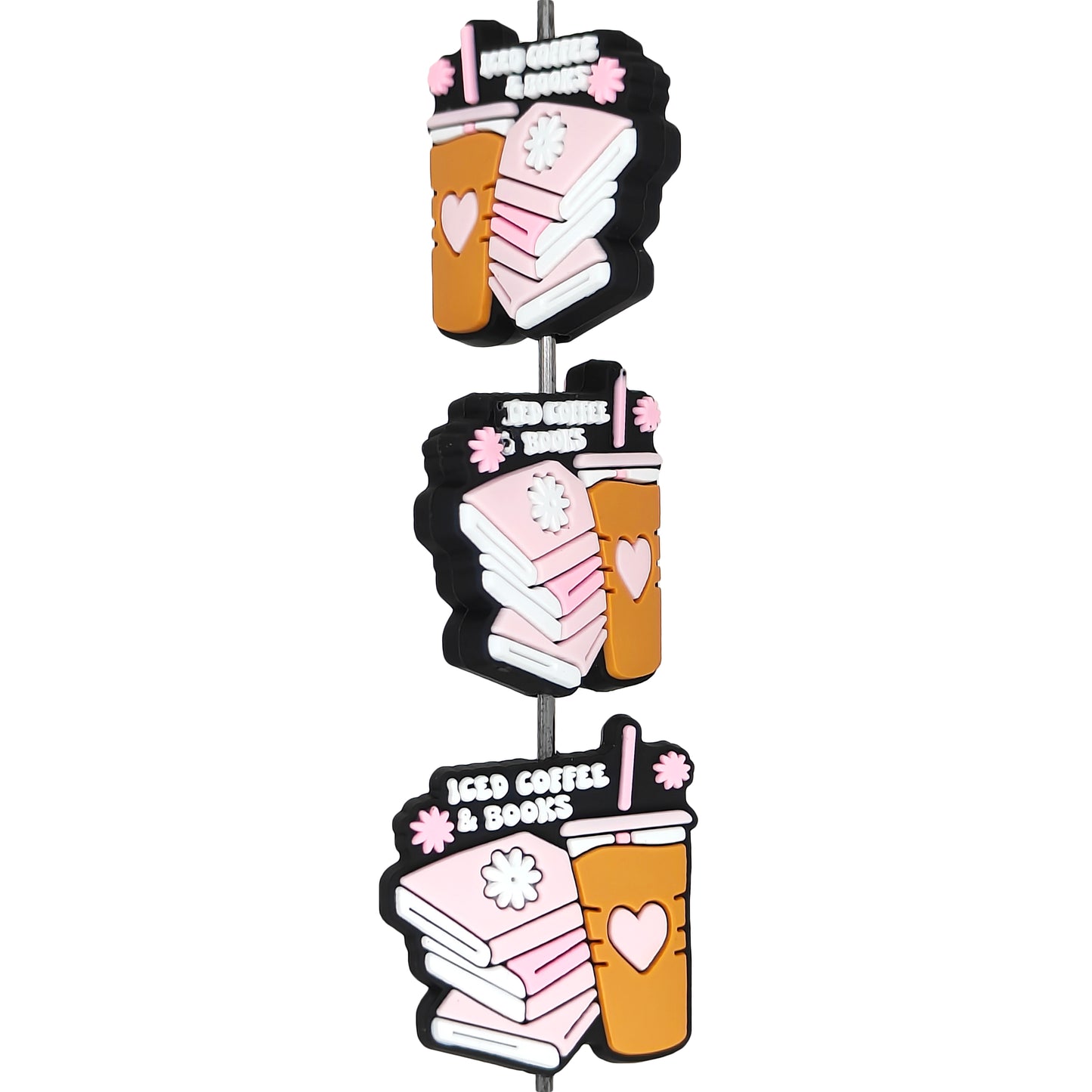 Iced Coffee and Books Focal