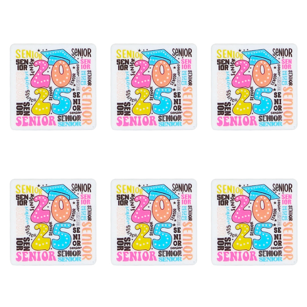 2025 Senior Graduation Print Square Focal