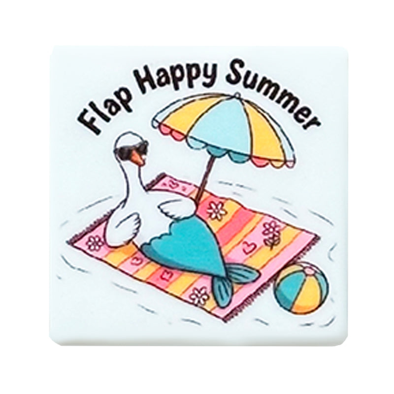Flap Happy Summer Print Focal